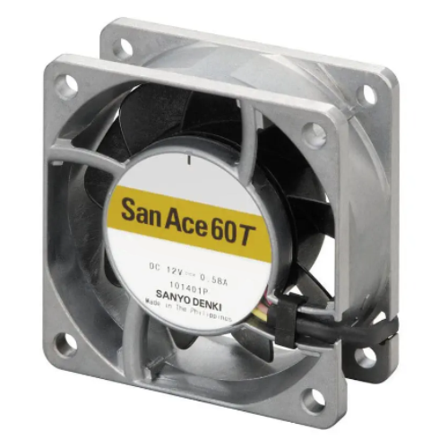 Осевой вентилятор 9GT0612G4D001 серии San Ace 60T от Sanyo Denki 60x60x25