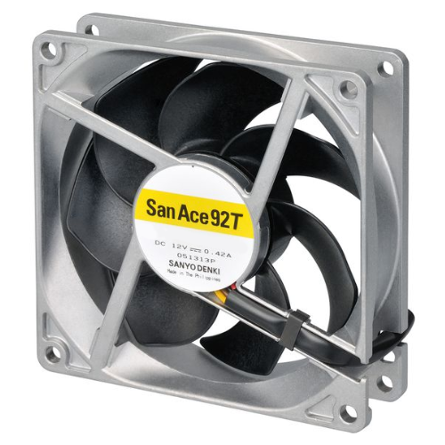 Осевой вентилятор 9GT0912J4001 серии San Ace 92T от Sanyo Denki 92x92x25