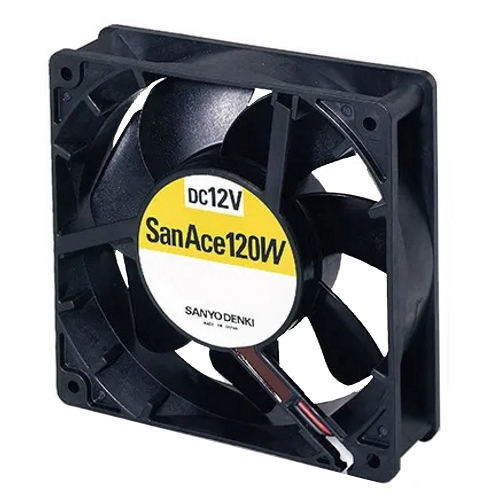 Осевой вентилятор 9WF1224H102 серии San Ace 120WF от Sanyo Denki 120x120x38