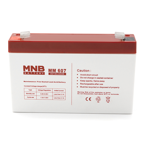 MM 607 Аккумуляторная батарея MNB (7 Ач, 6 В)