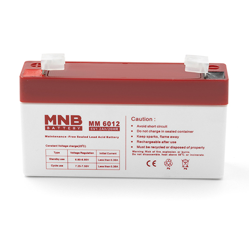MM 6012 Аккумуляторная батарея MNB (1,2 Ач, 6 В)
