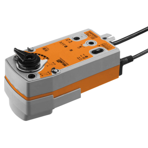 Электропривод Belimo NRF24A-SR-S2-O поворотного типа с возвратной пружиной