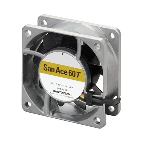 Осевой вентилятор 9GT0624P4G001 серии San Ace 60T от Sanyo Denki 60x60x25