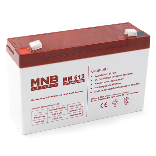 MM 612 Аккумуляторная батарея MNB (12 Ач, 6 В)