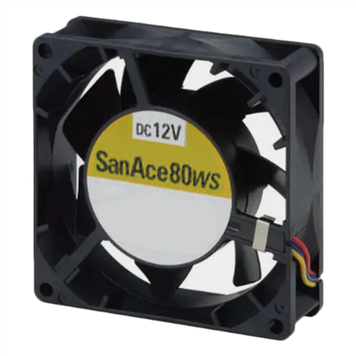 Осевой вентилятор 9WS0812H4011 серии San Ace 80WS от Sanyo Denki 80x80x25