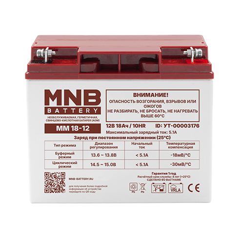 MM 18-12 Аккумуляторная батарея MNB (18 Ач, 12 В)