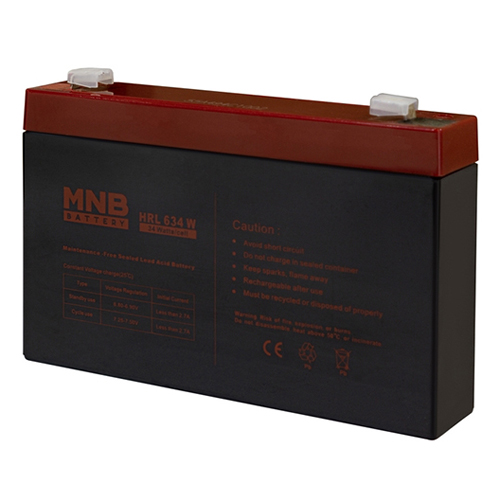 HRL634W Аккумуляторная батарея MNB (9 Ач, 6 В)
