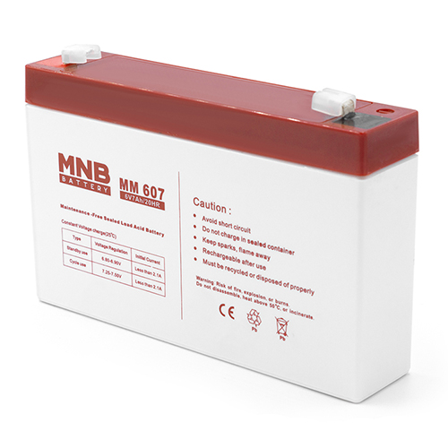 MM 607 Аккумуляторная батарея MNB (7 Ач, 6 В)