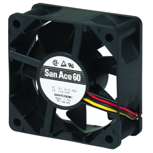 Осевой вентилятор 9S0612F4021 серии San Ace 60 от Sanyo Denki 60x60x25