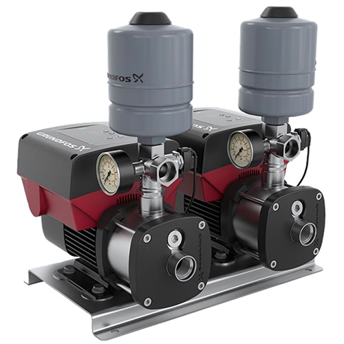 Насосная установка Grundfos CMBE TWIN 3-30 с розеткой