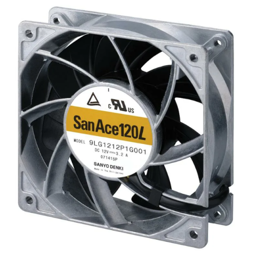 Осевой вентилятор 9LG1212F1D001 серии San Ace 120L от Sanyo Denki 120x120x38