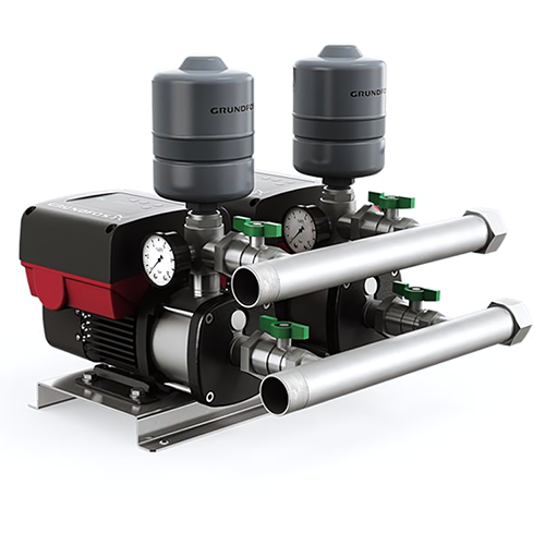 Установка повышения давления Grundfos CMB 5-37 (бак 24 литра)