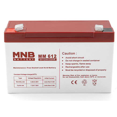 MM 612 Аккумуляторная батарея MNB (12 Ач, 6 В)