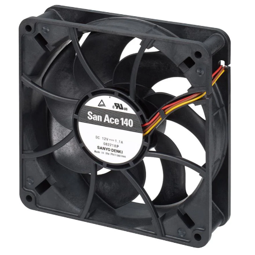 Осевой вентилятор 9RA1412S1D0011 серии San Ace 140 от Sanyo Denki 140x140x38