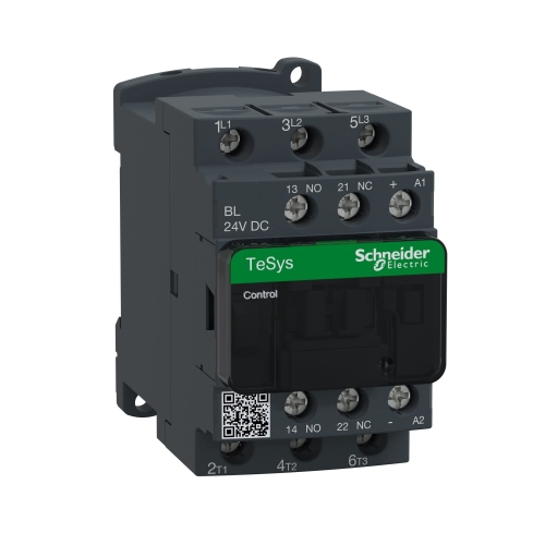 Трехполюсный контактор 12А LC1D12BDC Schneider Electric