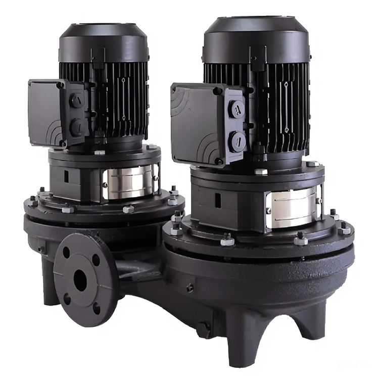 Центробежный сдвоенный насос Ин-Лайн Grundfos TPD 32-100/4 A-F-A-BAQE