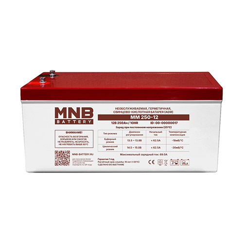 MM 250-12 Аккумуляторная батарея MNB (250 Ач, 12 В)