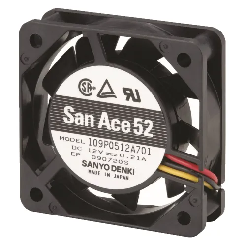 Осевой вентилятор 109P0512M702 серии San Ace 52 от Sanyo Denki 52x52x15