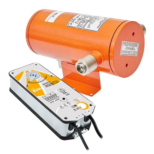Взрывозащищённый электропривод BVM BLF230-15 + СТЛ 07