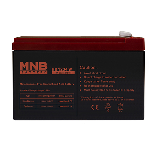 HR1234W Аккумуляторная батарея MNB (9 Ач, 12 В)