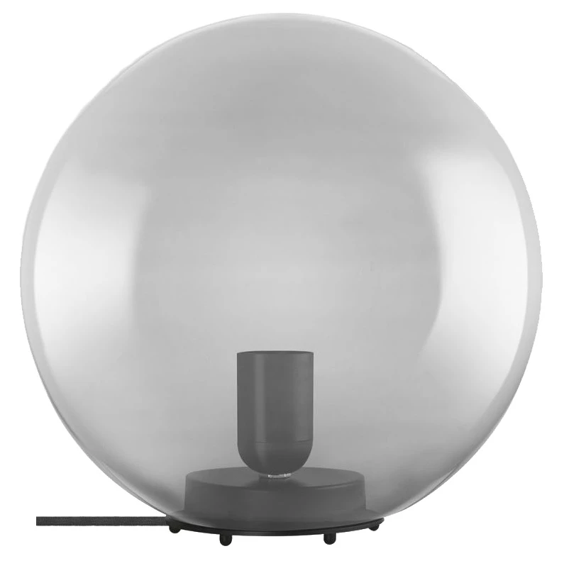 Светильник настольный 1906 BUBBLE TABLE 250X245 1xЕ27 (дымчато-серый)